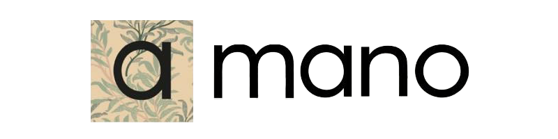 Amano restaurang logotyp